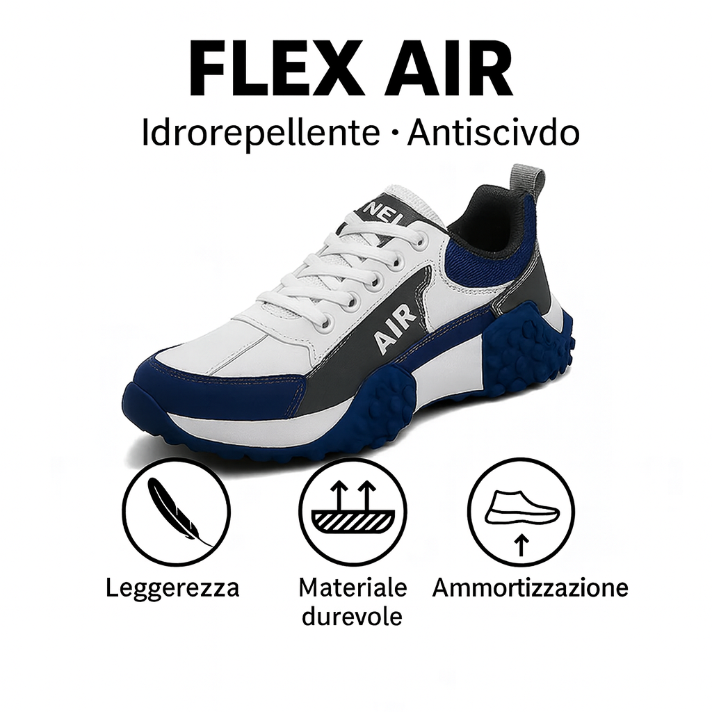 Scarpe Flex Air – Idrorepellenti e antiscivolo