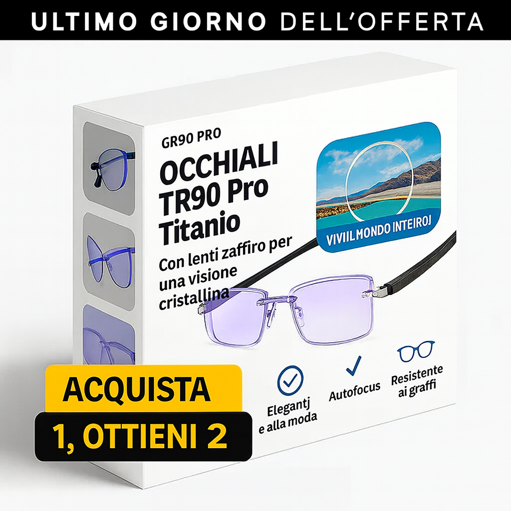 Occhiali Intelligenti TR90 - Rivoluzione Oculare (Unisex)