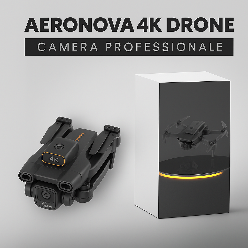 Drone 4K HD – Pieghevole e Leggero